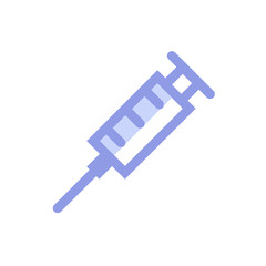 syringe icon vector modern style. medical icon