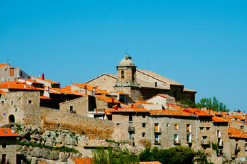 Obraz premium Village of Puertomingalvo - Spain