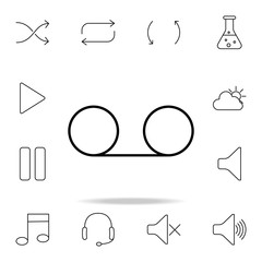 write character icon. Detailed set of simple icons. Premium graphic design. One of the collection icons for websites, web design, mobile app