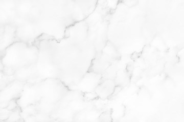 Fototapeta premium White marble texture with natural pattern for background.