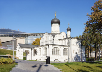 Fototapeta na wymiar Church of the Righteous Anna in Moscow