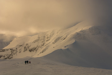 Zima w Zachodnich Tatrach.