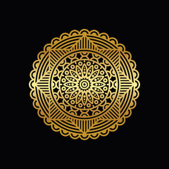 mandala - vector logo/icon illustration