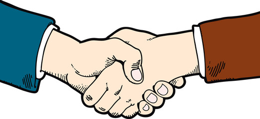 handshake businessman agreement. shaking hands. symbol of a successful transaction
