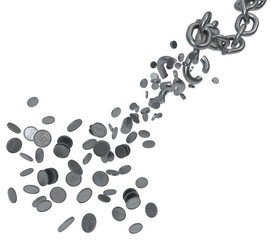 Chains Metal Break Coins