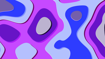 Background in paper style. Abstract colorful background.