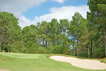 Naklejka premium Golfplatz Uruguay