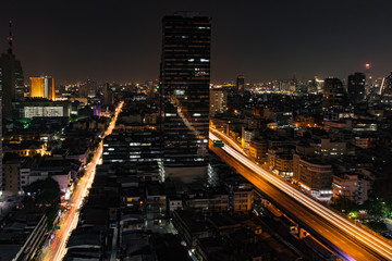 Bangkok, Thailand long exposure