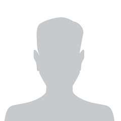 Person gray photo placeholder man