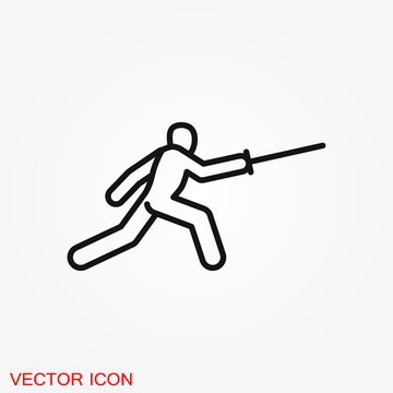 Athlete icon isolated on background vector illustration