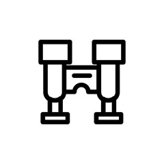 binocular icon vector design. adventure icon