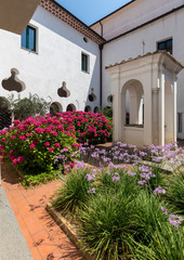 Fototapeta na wymiar Convent of Friars Minor Conventuals S. Francesco in Ravello. Amalfi Coast, Italy
