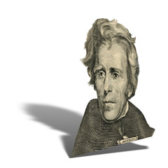 President Andrew Jackson portrait.