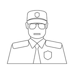 Vector design of office and house symbol. Collection of office and system stock symbol for web.