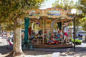 children's carousel © Alexander Kozlov