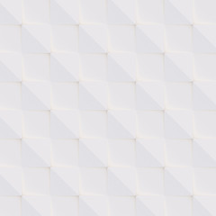 3D pattern made of white and beige geometric shapes, creative background or wallpaper surface made of light and shadow. Futuristic seamless decorative abstract texture design, simple graphic elements