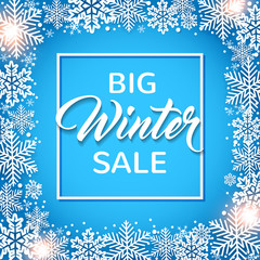 Background for seasonal Christmas sale