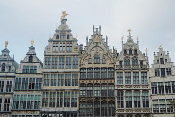 Fototapeta na wymiar Architecture of Antwerp