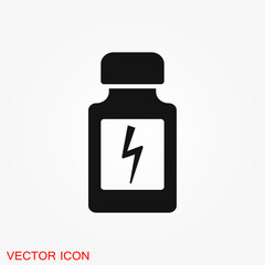 Dietary vector icon, food dietary labels isolated on background