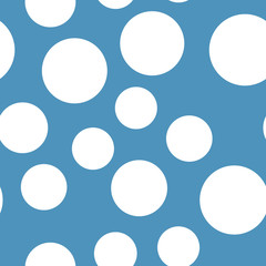 Seamless vector EPS 10 pattern. With Different rounds and circles