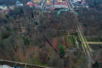 Franzensbad aus der Luft