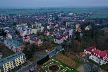 Franzensbad aus der Luft