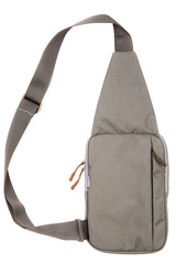 tactical shoulder bag isolated on white