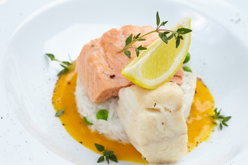 rice with fish