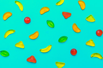 A lot of colorful candy