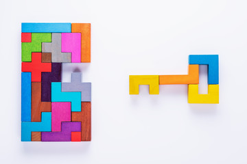 Keyhole and key, logical concept.