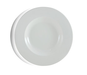 plate isolated on white background.