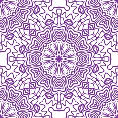 Design for square fashion print. For pocket, shawl, textile, bandanna. Seamless floral pattern. Vector illustration.