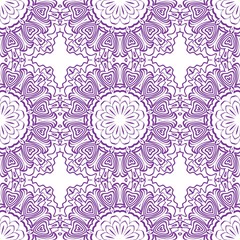 Design for square fashion print. For pocket, shawl, textile, bandanna. Seamless floral pattern. Vector illustration.