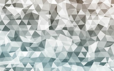 Bright Multi Color Triangles Background. Vector Illustration. For Design, Presentation