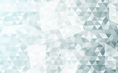 Banner of polygonal elements. Gradient triangles. Vector illustration. For design, presentations