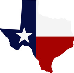 Lone Star State - State of Texas - obrazy, fototapety, plakaty