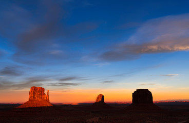 Monument Valley Sunset