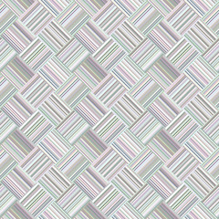 Abstract diagonal striped square mosaic tile pattern background - repeatable graphic