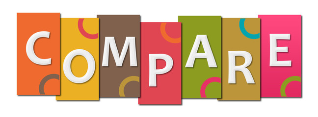 Compare Colorful Stripes Rings 