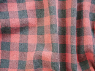 red gingham background,fabric cloth