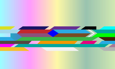 Retro Geometric Background