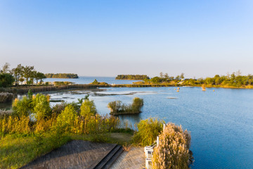 Aerial photography Loma Lake Park