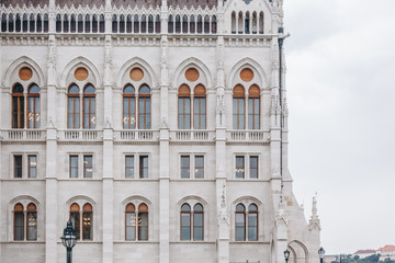 Fragment of Hungarian Parliament Building 
