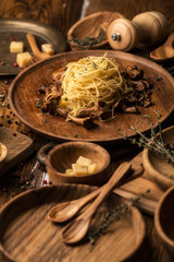 Italian pasta background