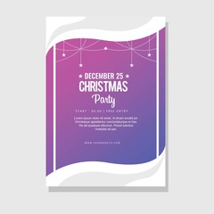Christmas Party Card Design