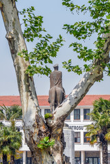 Bursa, Turkey, 30 April 2012: Statue of Ataturk © Kayihan