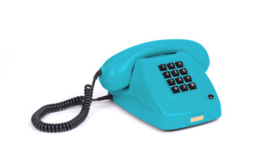 Vintage telephone - Blue