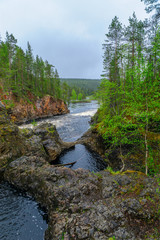 Kiutakongas rapids in Oulanka National Park