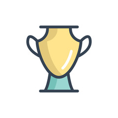 archaeology icon vector with fill outline style