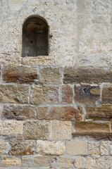 Fototapeta na wymiar Old stonewall texture background